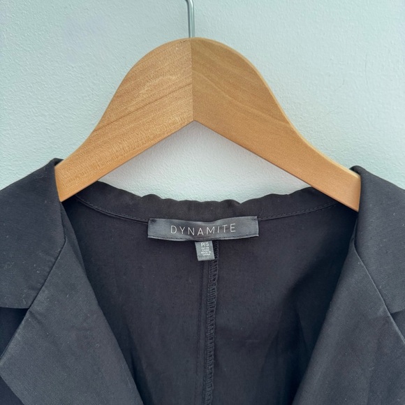 DYNAMITE | Mini Belted Utility Dress Quarter Sleeve Size Small - Picture 5 of 6